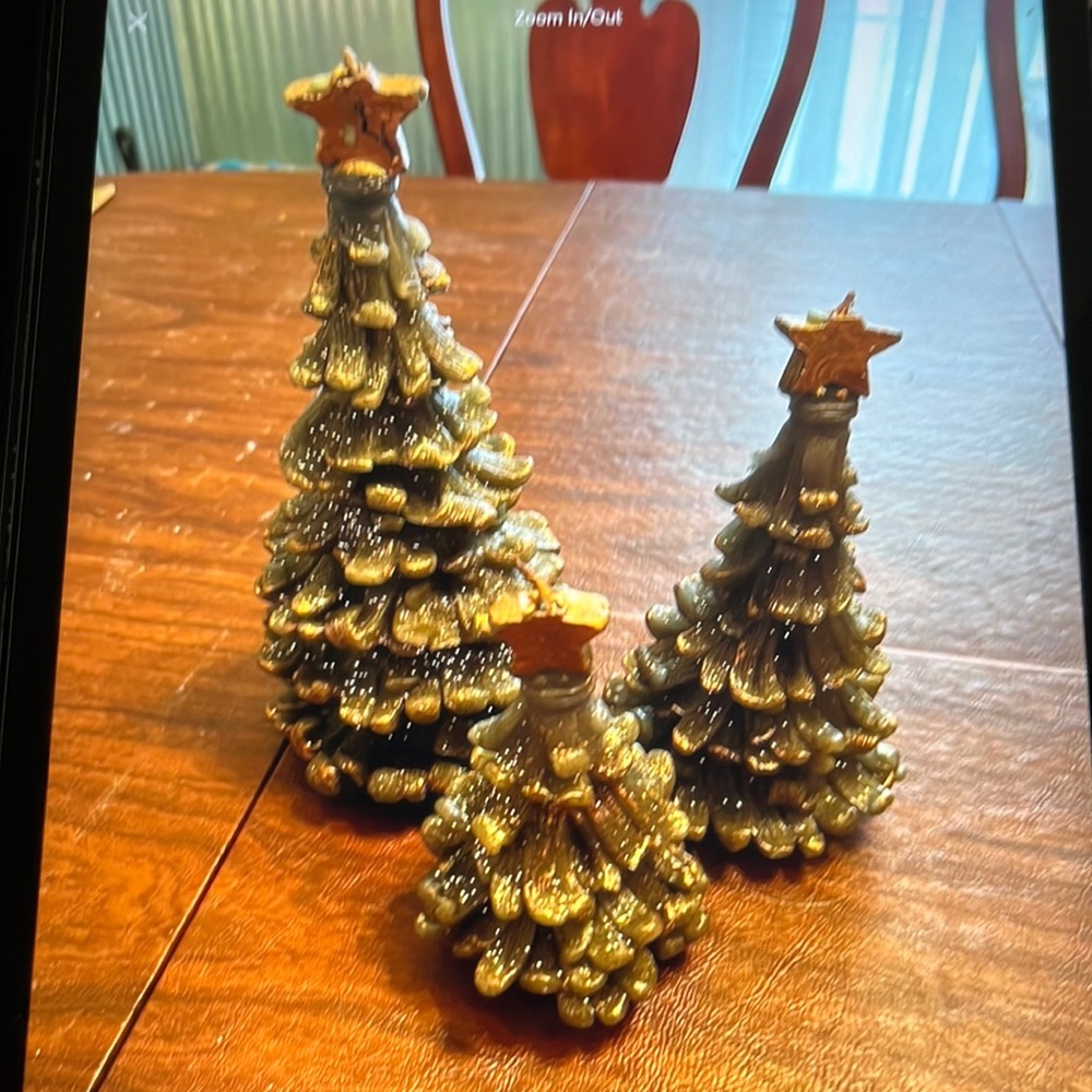 Christmas Tree Candles Set